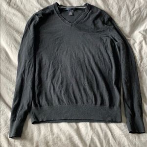 Silk Cotton Cashmere V-Neck Sweater